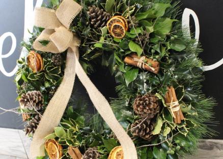 Christmas Wreath Debs florist