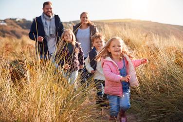 family walk