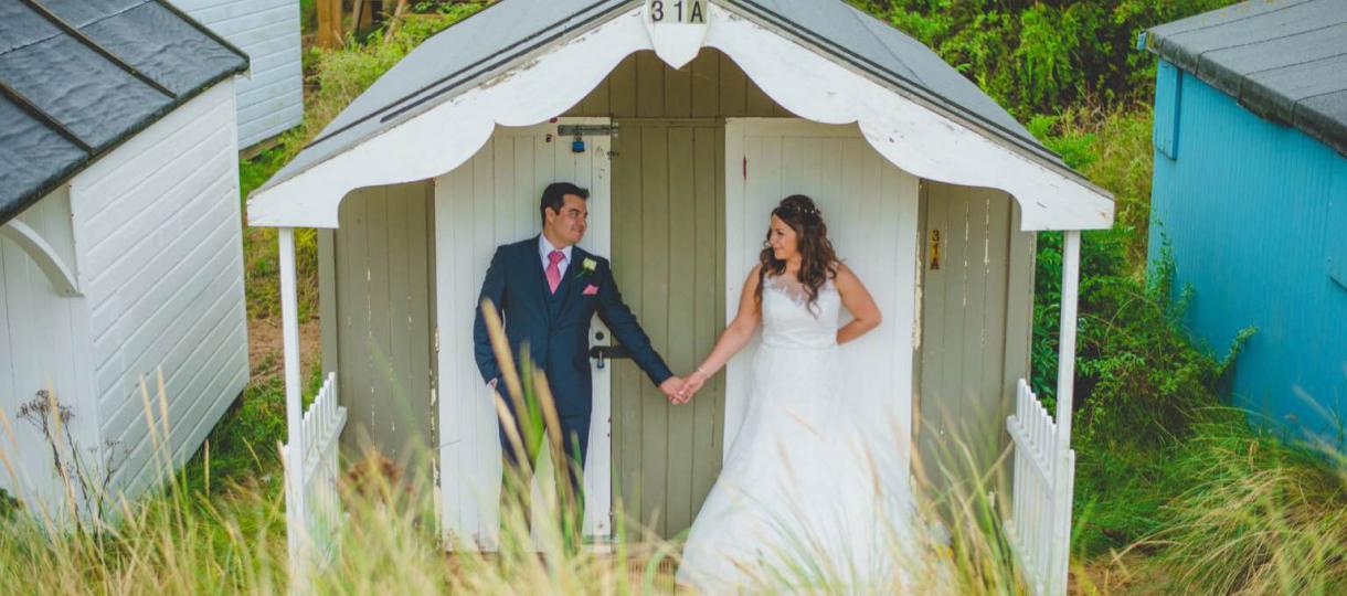 Intimate Weddings Beach Hut North Norfolk